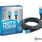 Gold Plated 4K HDMI to HDMI Cable | HDMI 2.0 | High Speed Data Upto 18Gbps | 3D Compatible | HD Audio & Video 1080p - For Laptop, Projector, TV, Gaming Console, Camera (3 M/10 Ft)