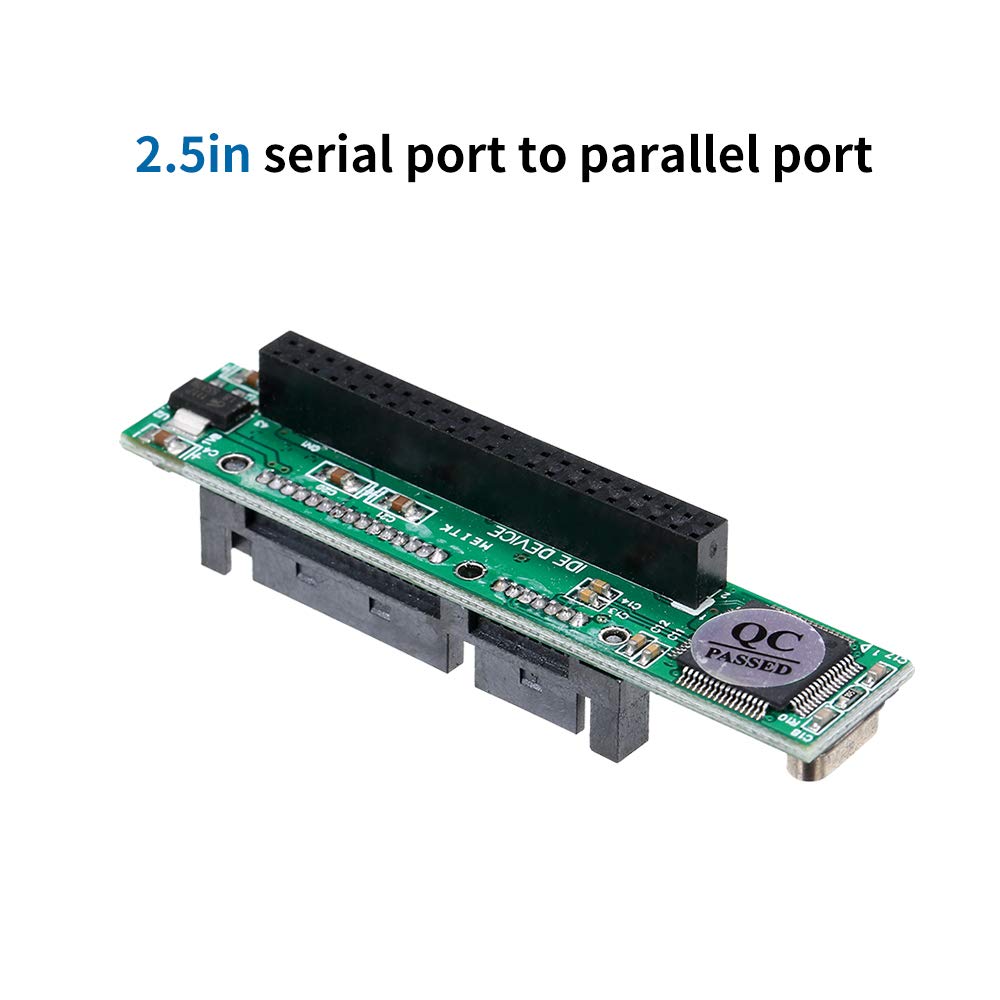 2.5" Inch IDE to SATA Adapter, Convert Laptop 44 Pin Male IDE PATA HDD Hard Disk Drive SSD to a Serial ATA Port - Image 5