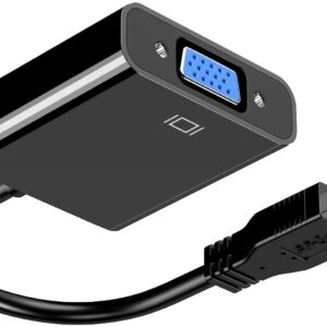 USB 3.0 to VGA Multi-Display Video Converter External Graphics Adapter for Windows 7/8/10/11 Compatible for Laptop Desktop