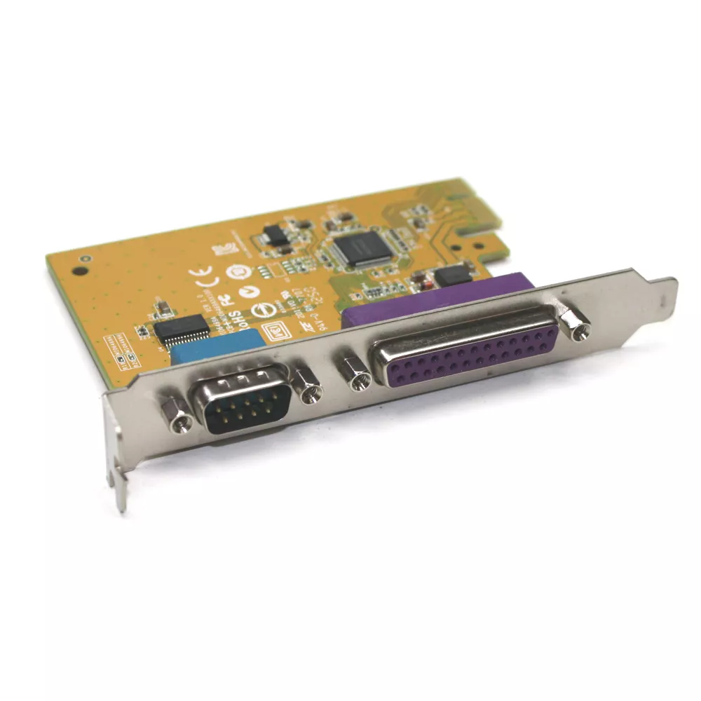 Dell Expansion Card 5R3FC YCJ65 Serial RS-232 (DB9) Parallel LPT (DB25) Ports MT - Image 3