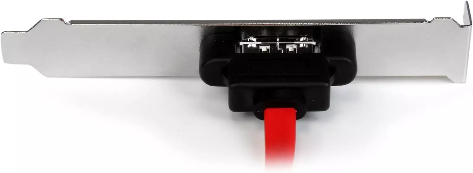 SaiRetail.Com Single Port E-SATA Baffle line from SATA to eSATA Adapter line Chassis E-SATA Baffle - Image 3