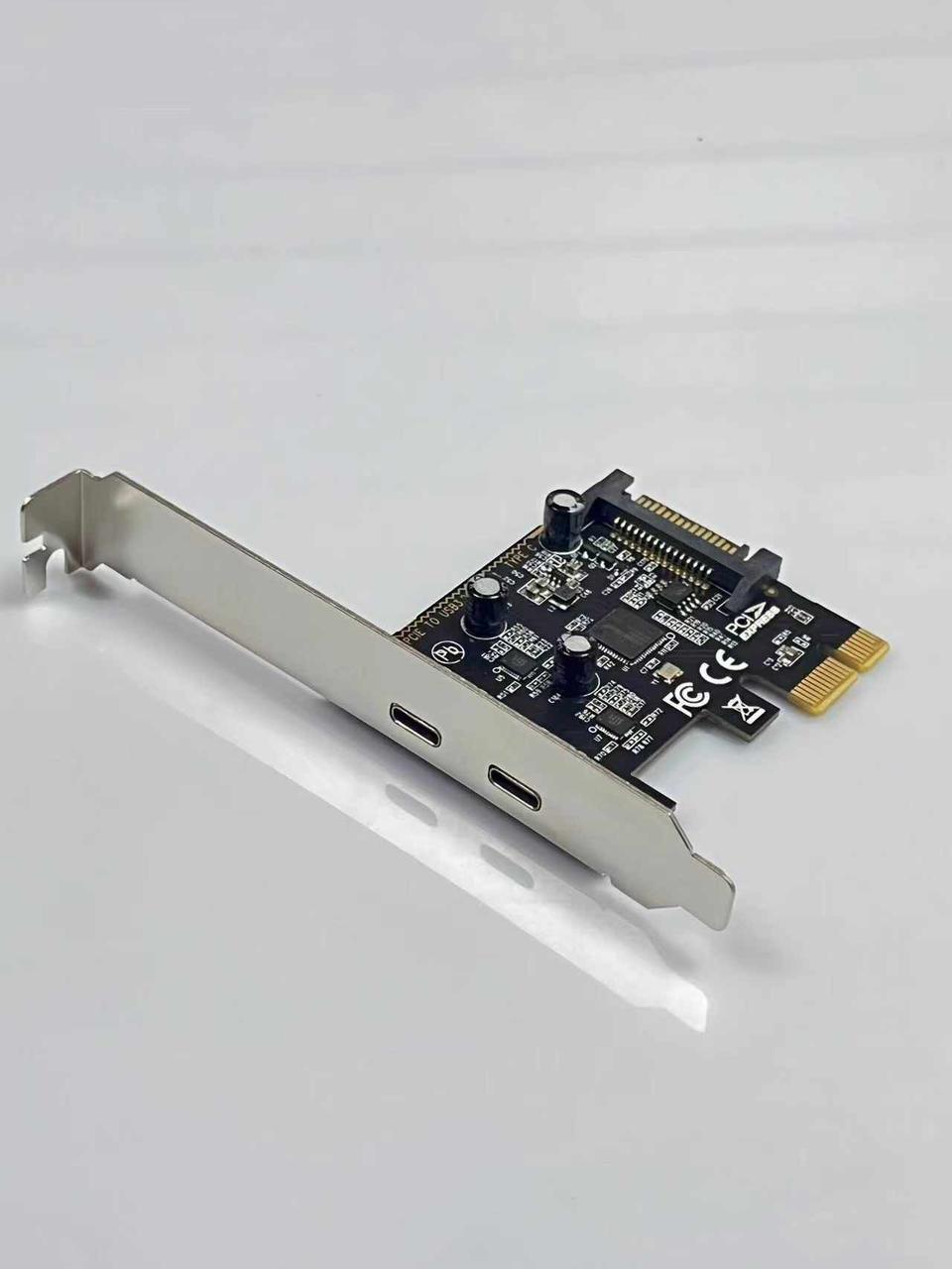 SaiRetail.Com PCIE to USB3.2 Gen1 Type C Expansion Card for Desktop Machines