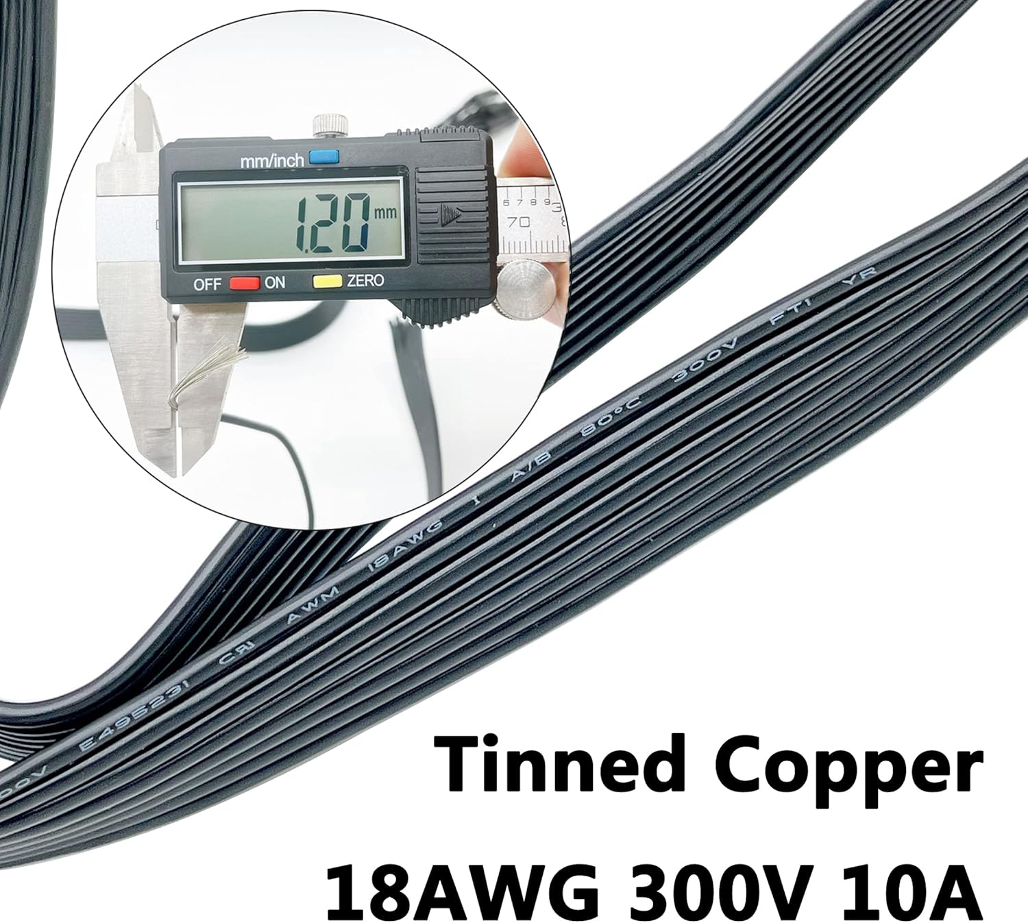 foxaa PCIE Cable for Corsair, 65CM 8 Pin to Dual 6+2 Pin PCIE Power Cable for Thermaltake, Male to Male GPU Cable for ARESGAME Modular Power Supply (65cm+15cm) - Image 5