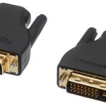 Amazon Basics HDMI to DVI-D Adapter - 2-Pack, Black