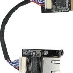 foxaa M.2 A E Key to 2.5 Gigabit Ethernet,Support X1X86 SBC, Intel i226 2.5G Ethernet Server NIC, Interface Card10/100/1000/2500 Mbps RJ45 LAN, Support 2230