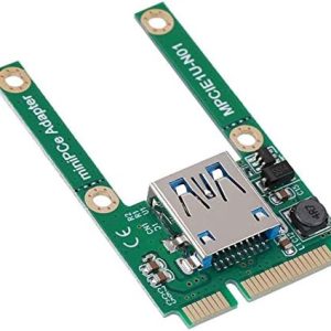foxaa Mini Pci E Expansion Card Mpci E Converter Msata to USB Conversion Card Mini Pci E Expansion Converter Adapter Usb2.0