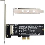 PCI Express Convert Card PCI-E 1X to 12+16 Pin 2013-2017 Mac Pro Air SSD Convert Card for A1493 A1502 A1465 A1466