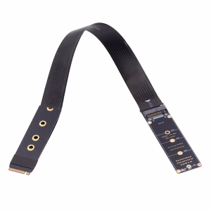 PCI-E 4.0 NVME PCI Express M-Key NGFF Male to Female Extension Cable for Mainboard SSD 2230/2242/2260/2280 30cm