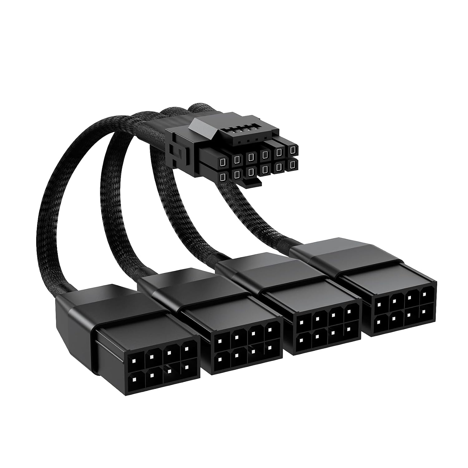 16AWG 12VHPWR 4x8Pin to 16Pin (12+4) GPU Power Cable for NVIDIA RTX RTX4070 RTX4080 RTX4090 RTX5070 RTX5080 RTX5090 PSU Sleeved Extension cable Heavy Duty - Image 2